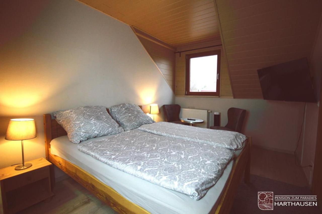 Harthausen  Pension Zum Paradies מראה חיצוני תמונה